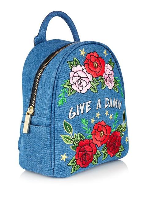 **give A Damn Mini Backpack By Skinnydip