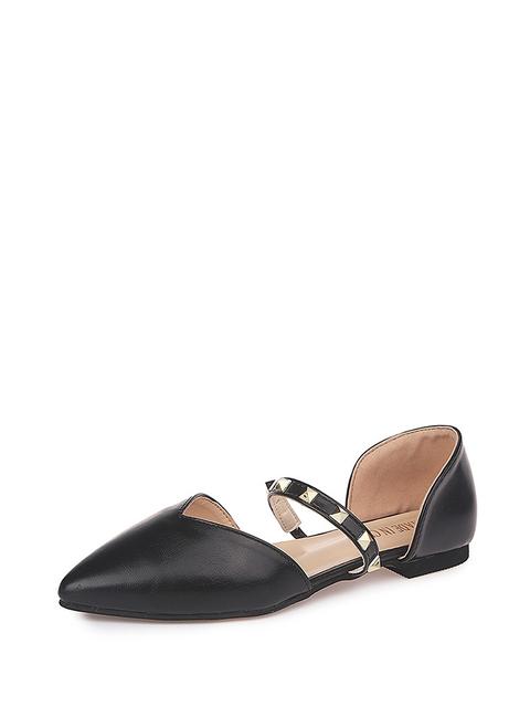 Studded Decor Ballet Flats