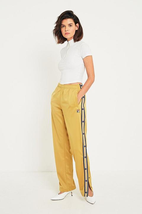 Fila Lauren Gold Popper Track Pants