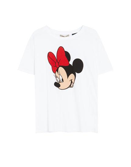 Camiseta Manga Curta Minnie