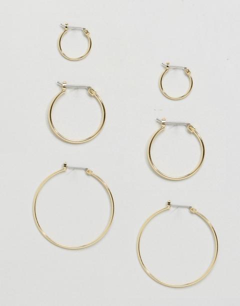 Pieces Hoop Earring Multipack