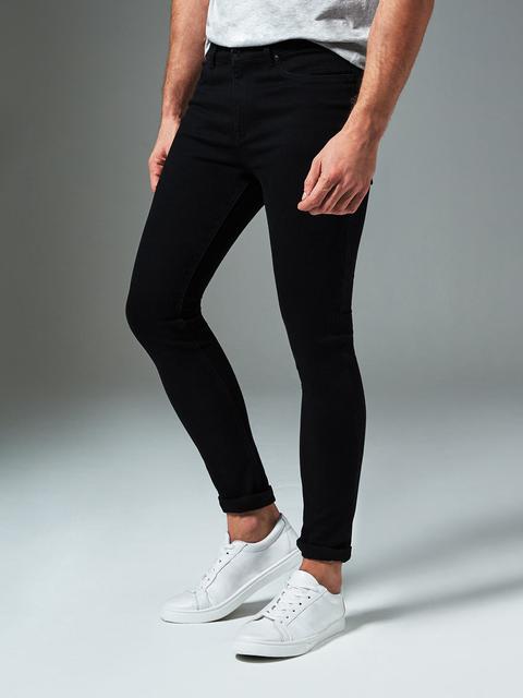 peacocks mens black jeans
