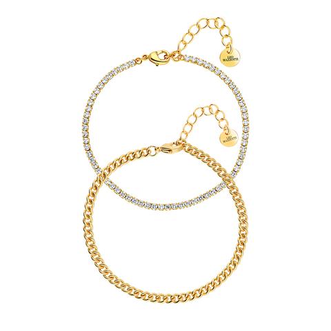 Joani Gold & Olha Bracelets Gold Set