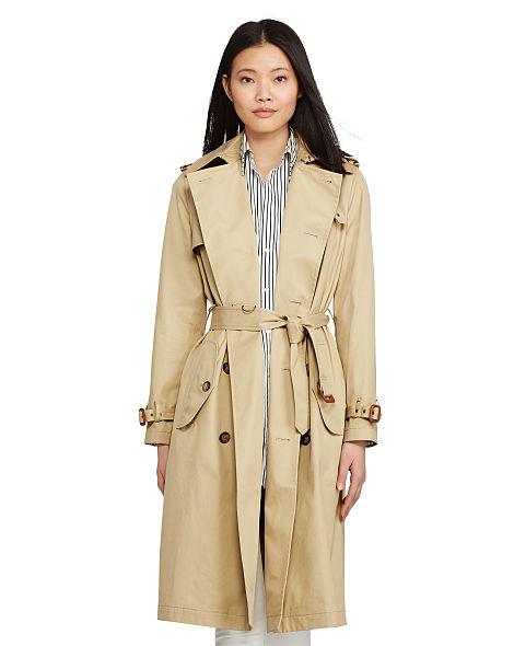 Trench Rifinito In Pelle