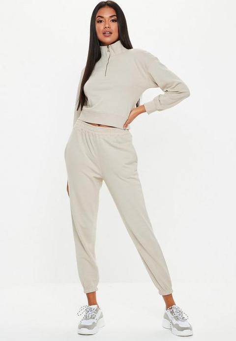 Petite Sand Slim Joggers, Sand