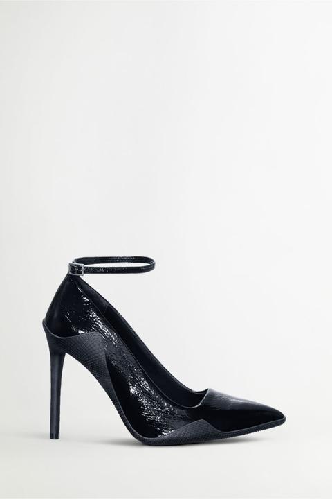 Salones De Charol - Negro
