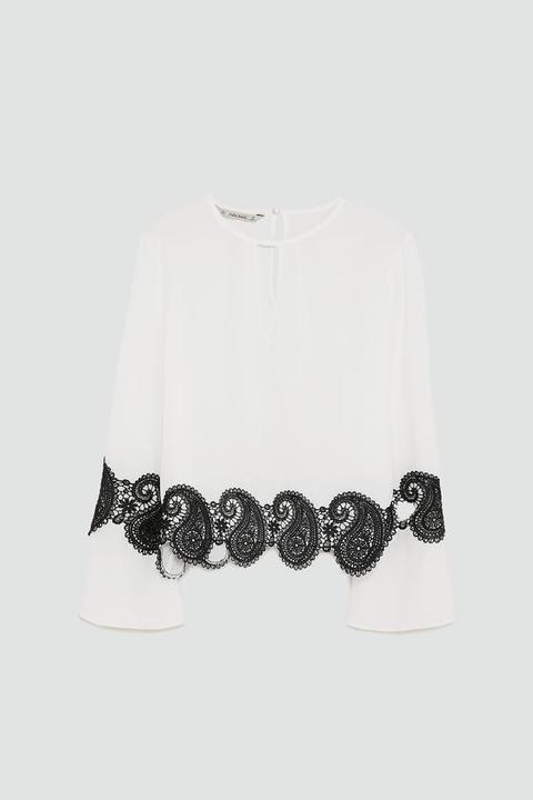 Blusa Pizzo