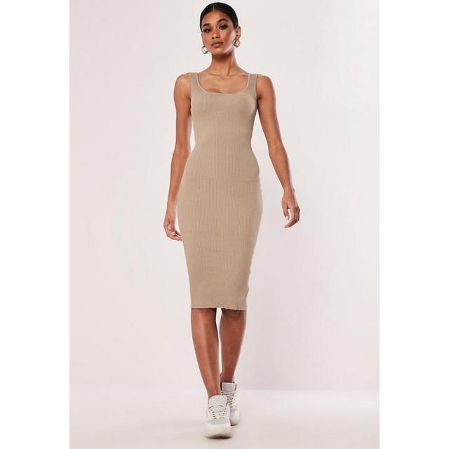 tan midi dress