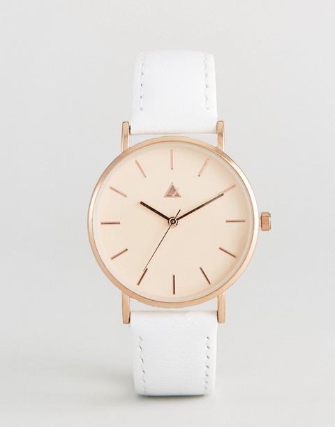 Reloj De Cuero Con Lente De Asos