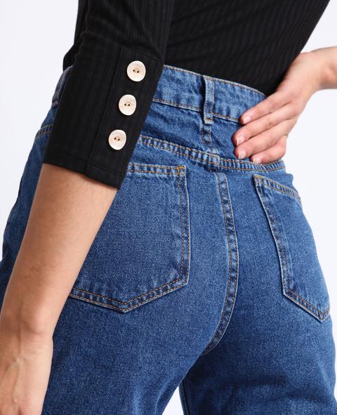 Jeans A Vita Alta