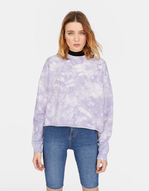 Sudadera Tie Dye de Stradivarius en 21 Buttons