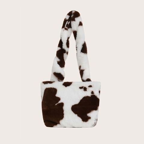 Cow Pattern Shoulder Bag