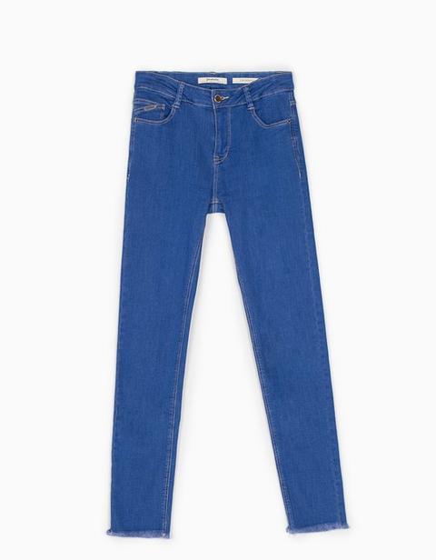 Pantalón Denim High Rise