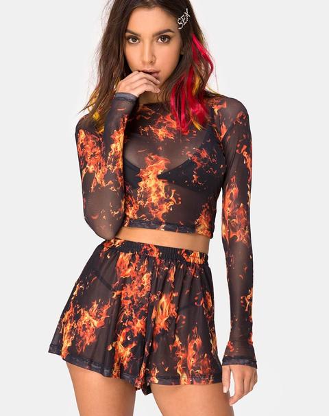 Boris Short In Fire Mesh