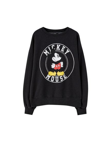 Sudadera Mickey Con Logo