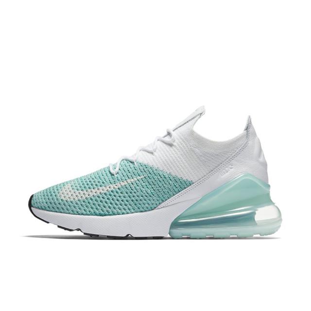 Scarpa Nike Air Max 270 Flyknit - Donna - Verde from Nike on 21 ...