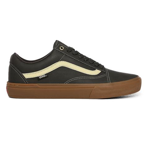 Vans Zapatillas Dennis Enarson Old Skool Pro Bmx ((dennis Enarson) Olive/gum) Mujer Marrón