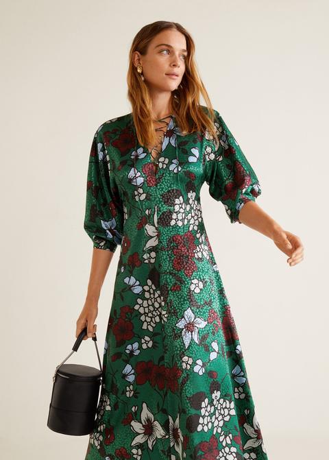 Vestito Stampa Floreale from Mango Outlet on 21 Buttons