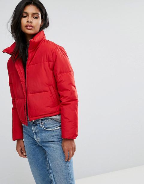 Only Cropped Puffer Jacket