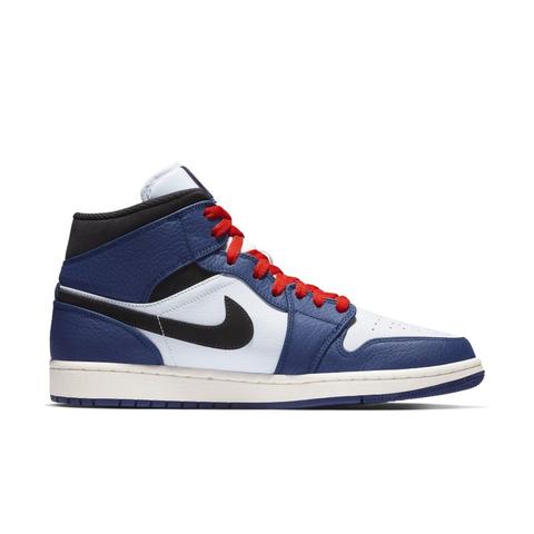 Chaussure Air Jordan 1 Mid Se Pour Homme Bleu From Nike On 21