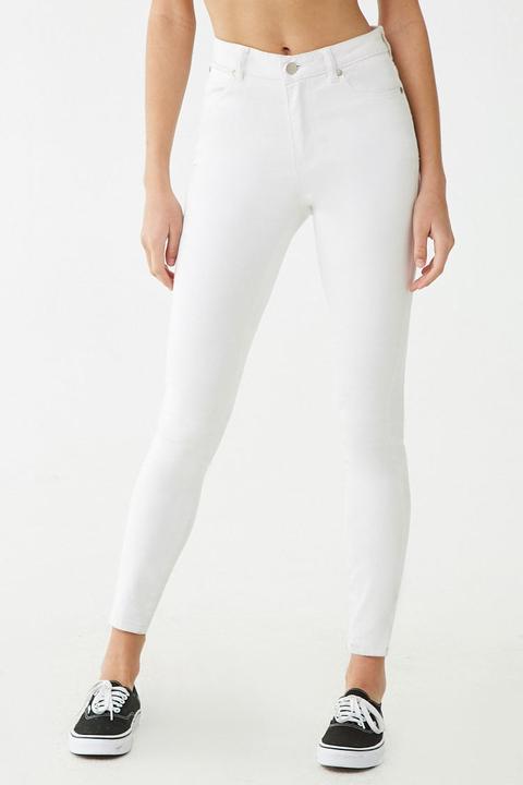 Forever 21 High-rise Skinny Jeans 