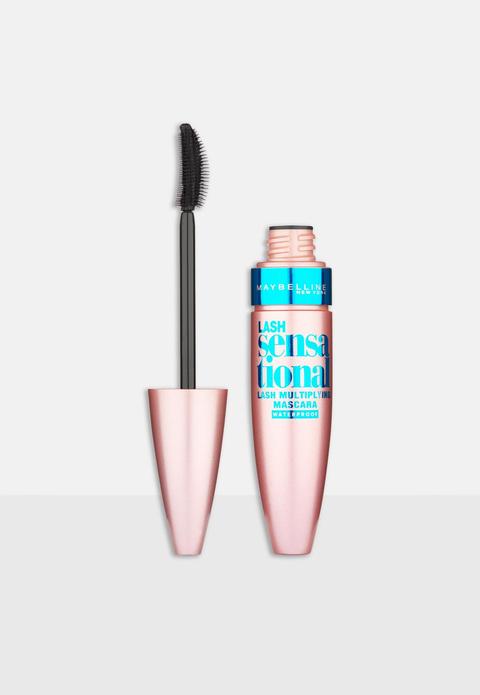 Maybelline Lash Sensational Waterproof Mascara Black, Black