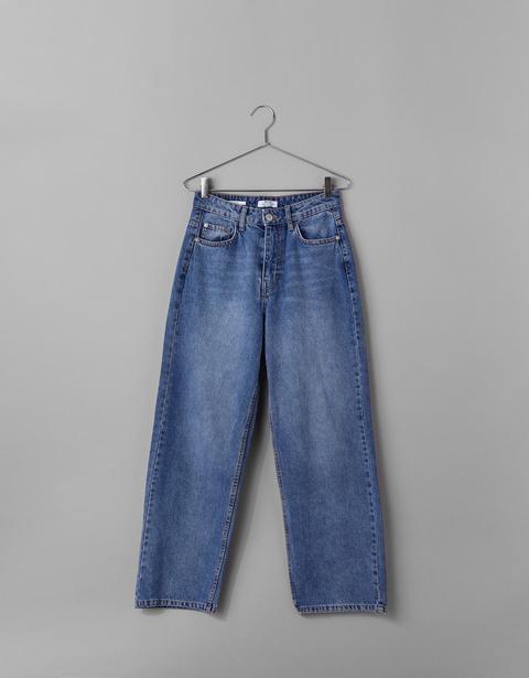 High Waist Skater Jeans