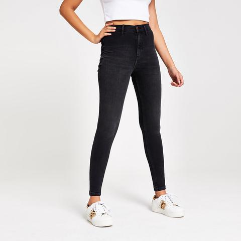 black disco jeans
