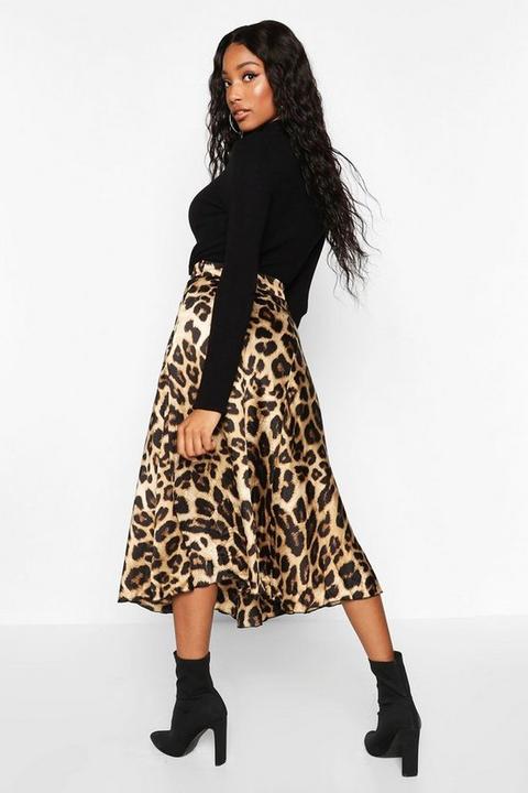 Jupe imprimé shop leopard