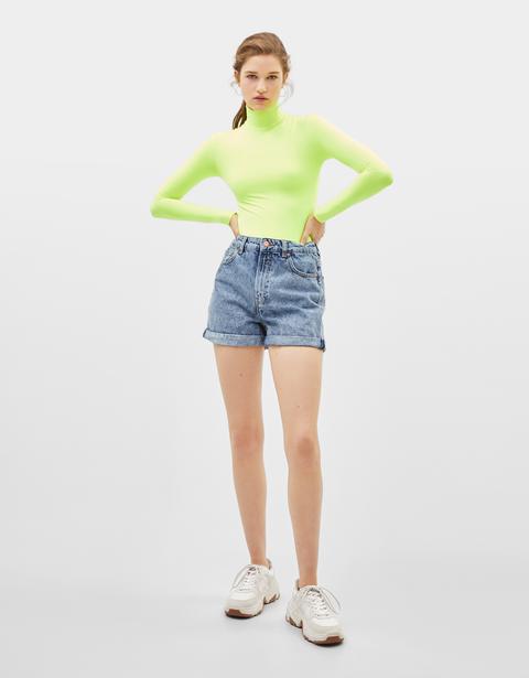 Bershka hotsell neon turtleneck