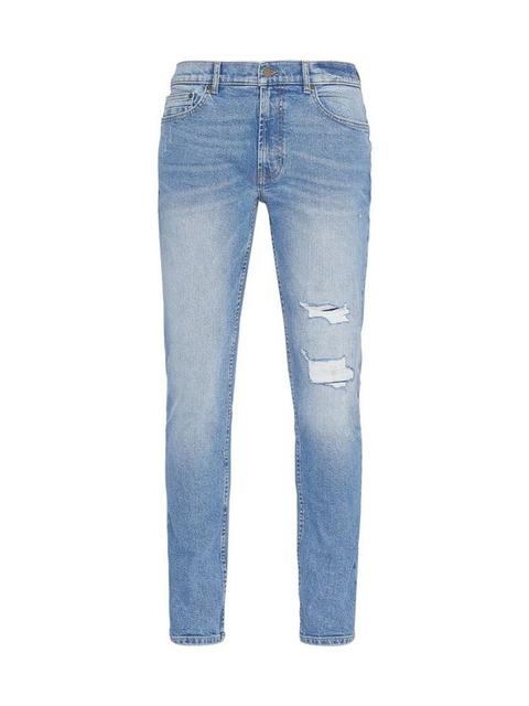 Skinny Light Blue Berlin Rip Jeans With Organic Cotton