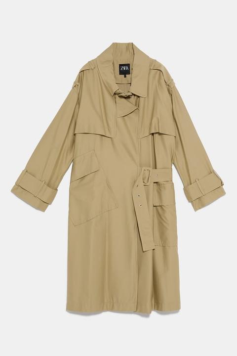 Gabardina Oversize