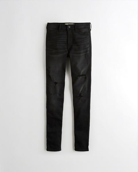 Mädels High Rise Super Skinny Jeans Mit Stretch