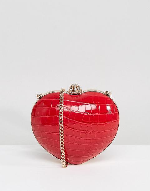 Dune - Borsa Rossa A Cuore - Rosso