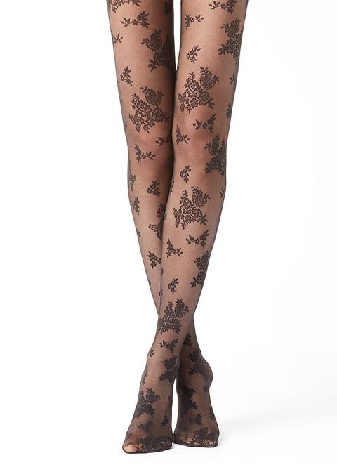 Collant Tulle Floreale from Calzedonia on 21 Buttons