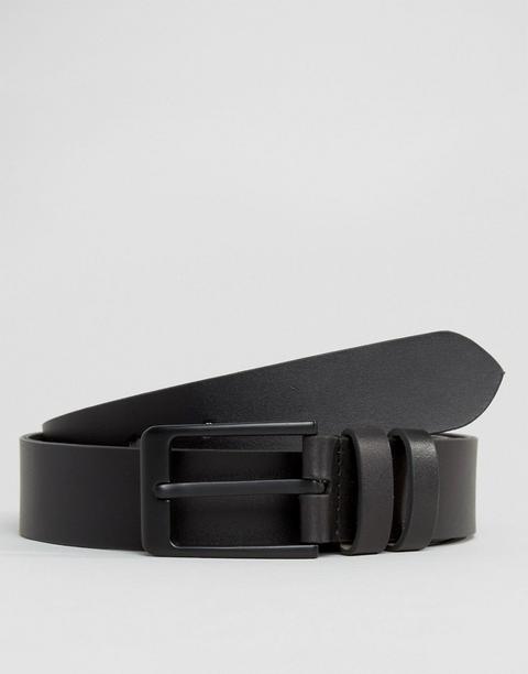 Barneys - Cintura Nera In Pelle - Nero