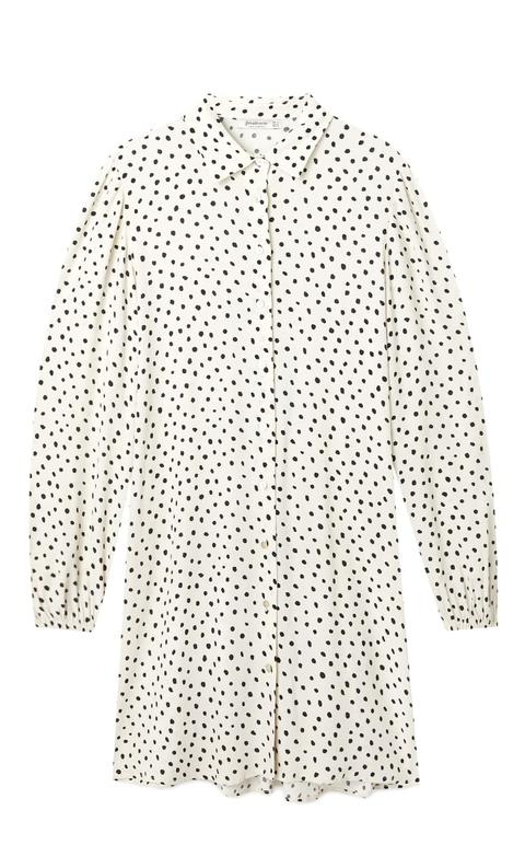 Vestido Camisero Mini Estampado