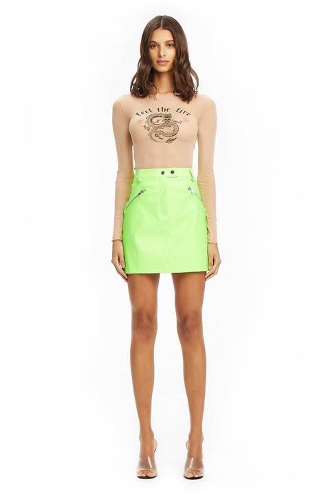 Jagger Skirt - Neon Green