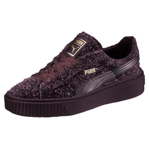 Zapatillas De Mujer Suede Platform Elemental