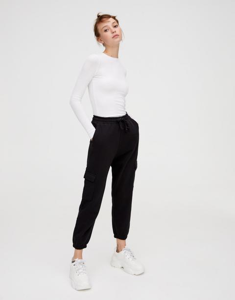 Pantalón Jogging Bolsillos Cargo
