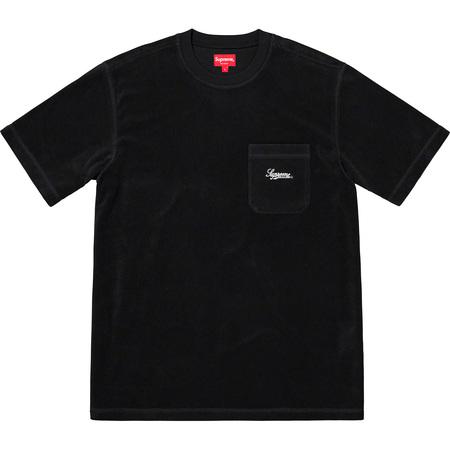 supreme terry pocket tee