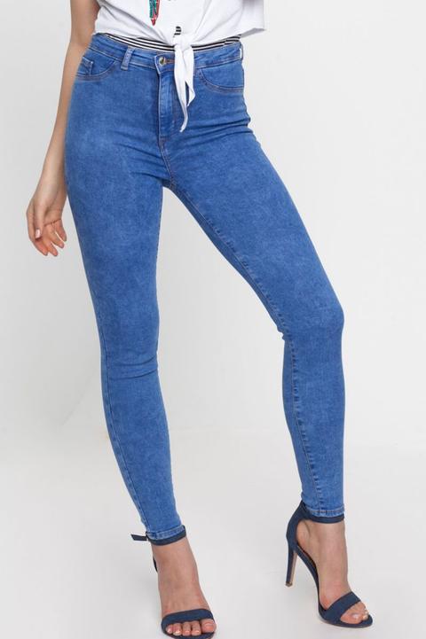 Jeans Skinny Blu Chiaro