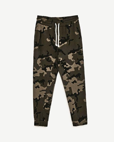 Pantalón Jogger Camuflaje