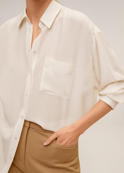 Camisa 100% Seda