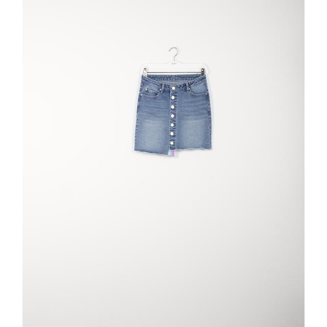 Mini Gonna In Jeans from Zuiki on 21 Buttons