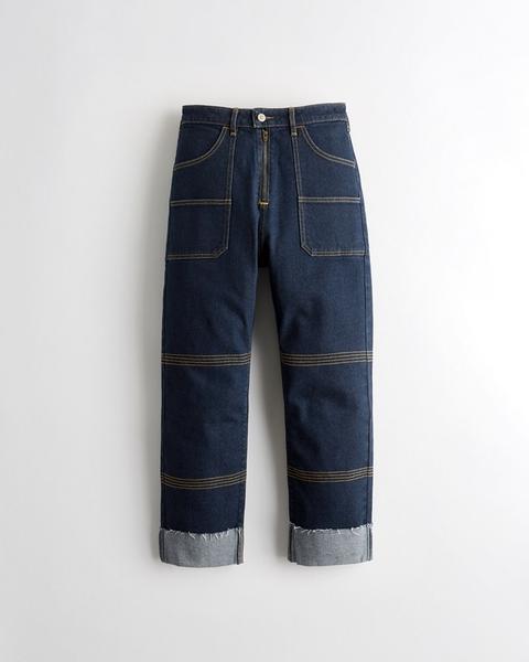 Girls Vintage Stretch High-rise Boyfriend Jeans