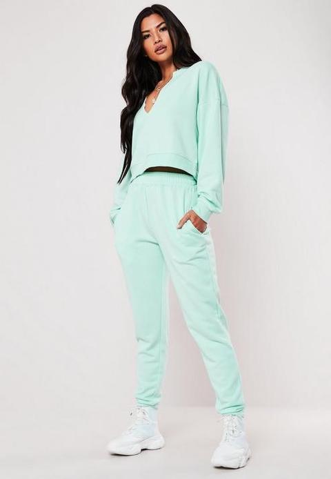 Mint Basic Joggers, Mint