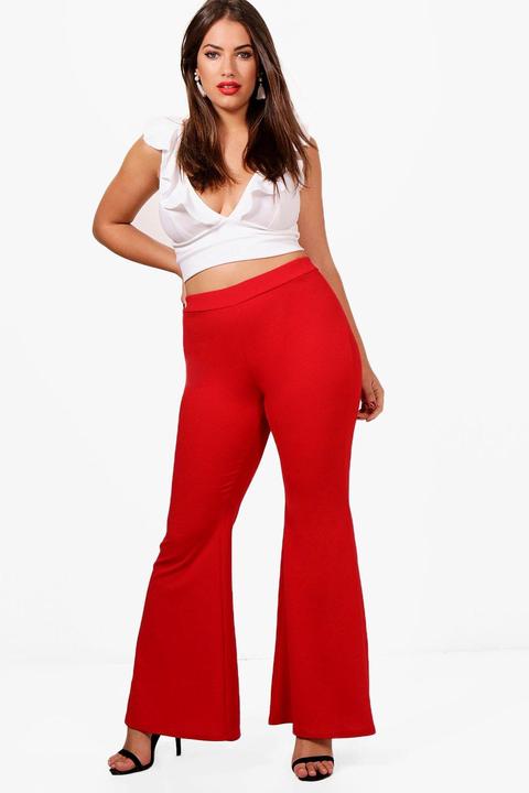 Plus Megan Flare Trouser