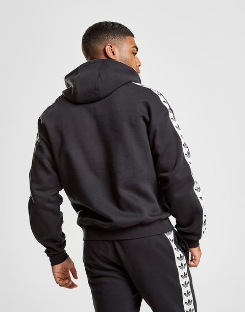 adidas originals tape overhead hoodie black
