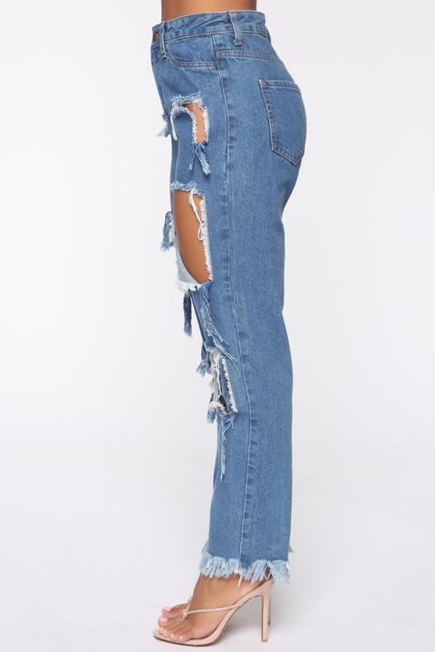 fashion nova loose ends boyfriend jeans